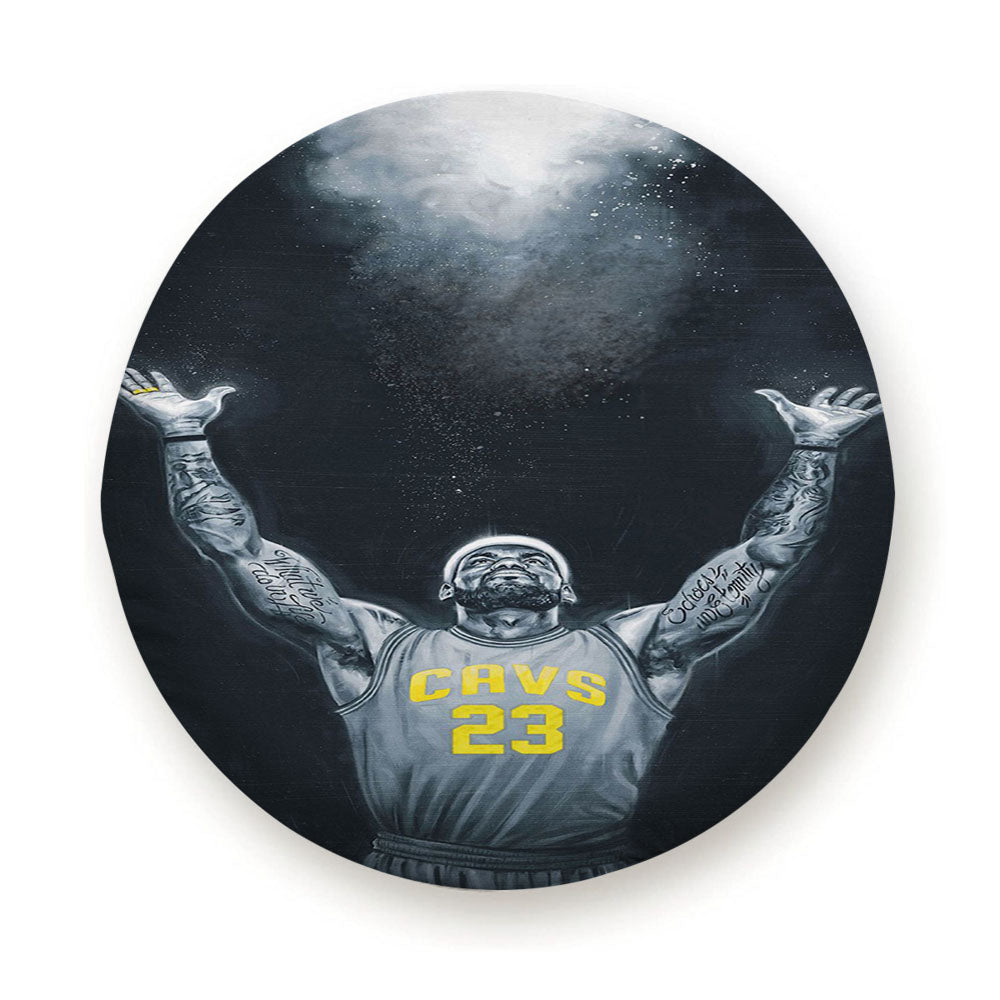 Cleveland Plain Dealer Lebron James 23 Tire Cover