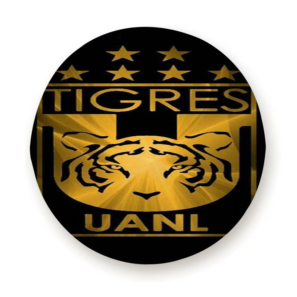 Club Uanl Tigres Gold Logo Tire Cover