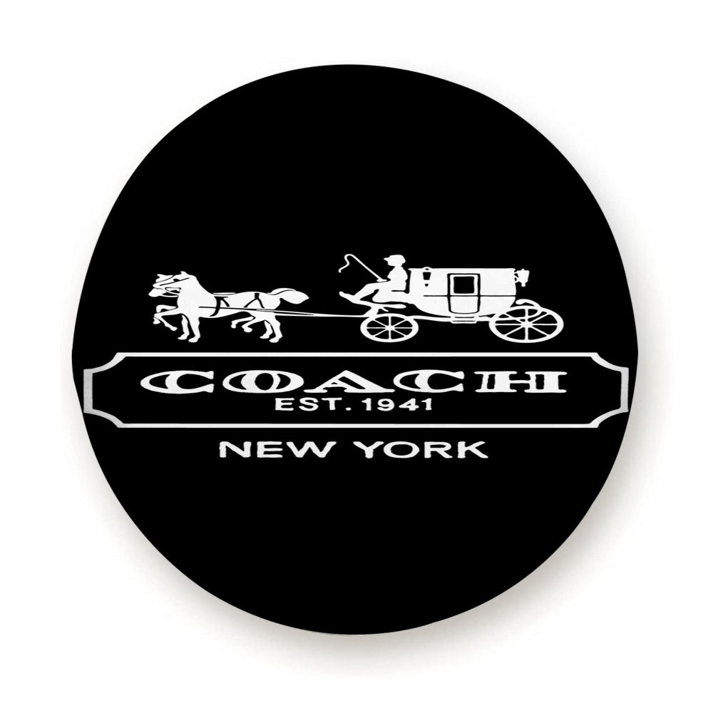 Coach Logo Tire Cover