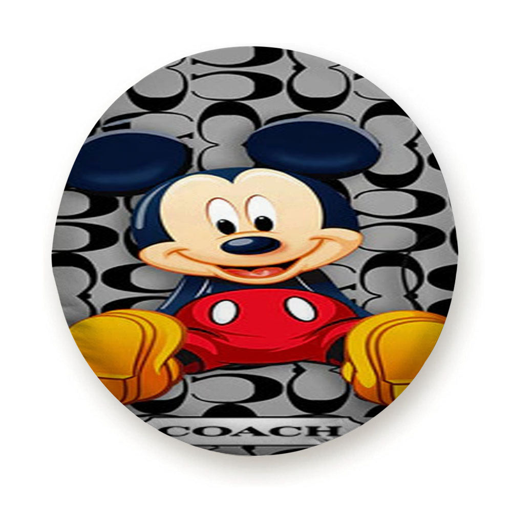 Coach Mickey Mouse Cartoon Tire Cover