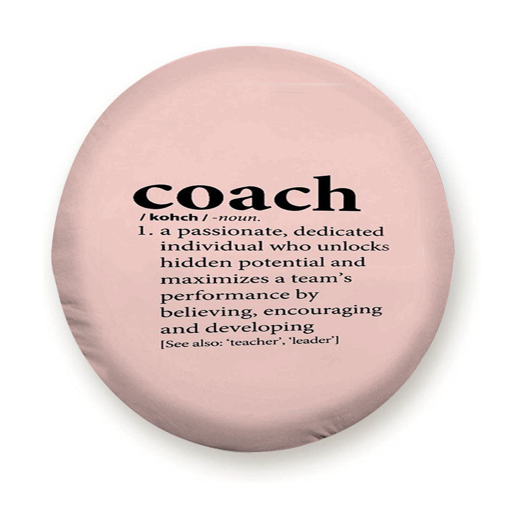 Coach Passionate Tire Cover