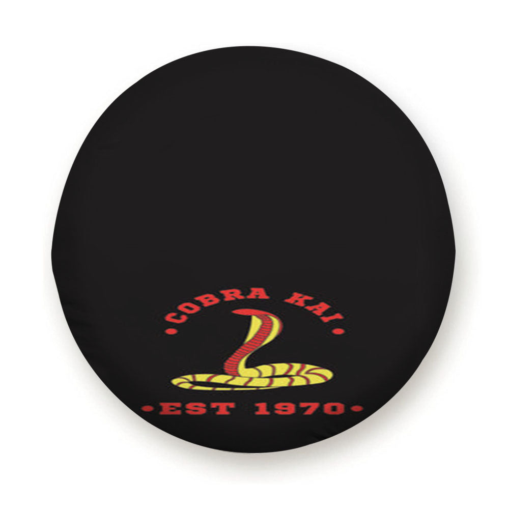 Cobra Kai Snake Est 1970 Tire Cover