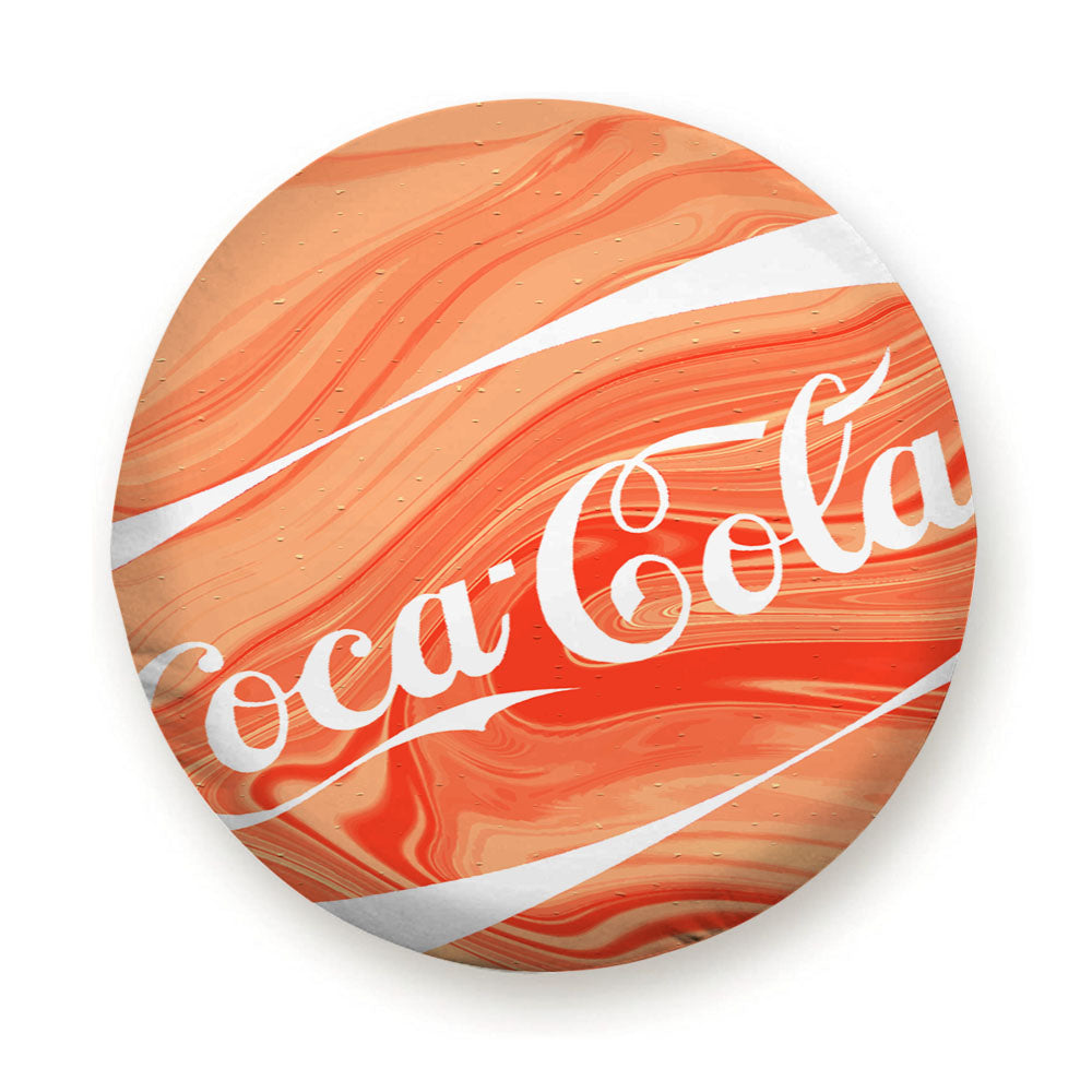 Coca-Cola Marble Pink Tire Cover