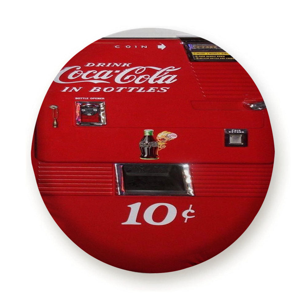Coca Cola In Bottles Ice Cold 10 Cents Vending Machine Tire Cover