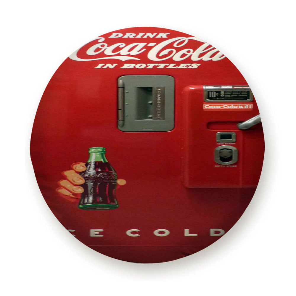 Coca Cola In Bottles Ice Cold Vending Machine Tire Cover