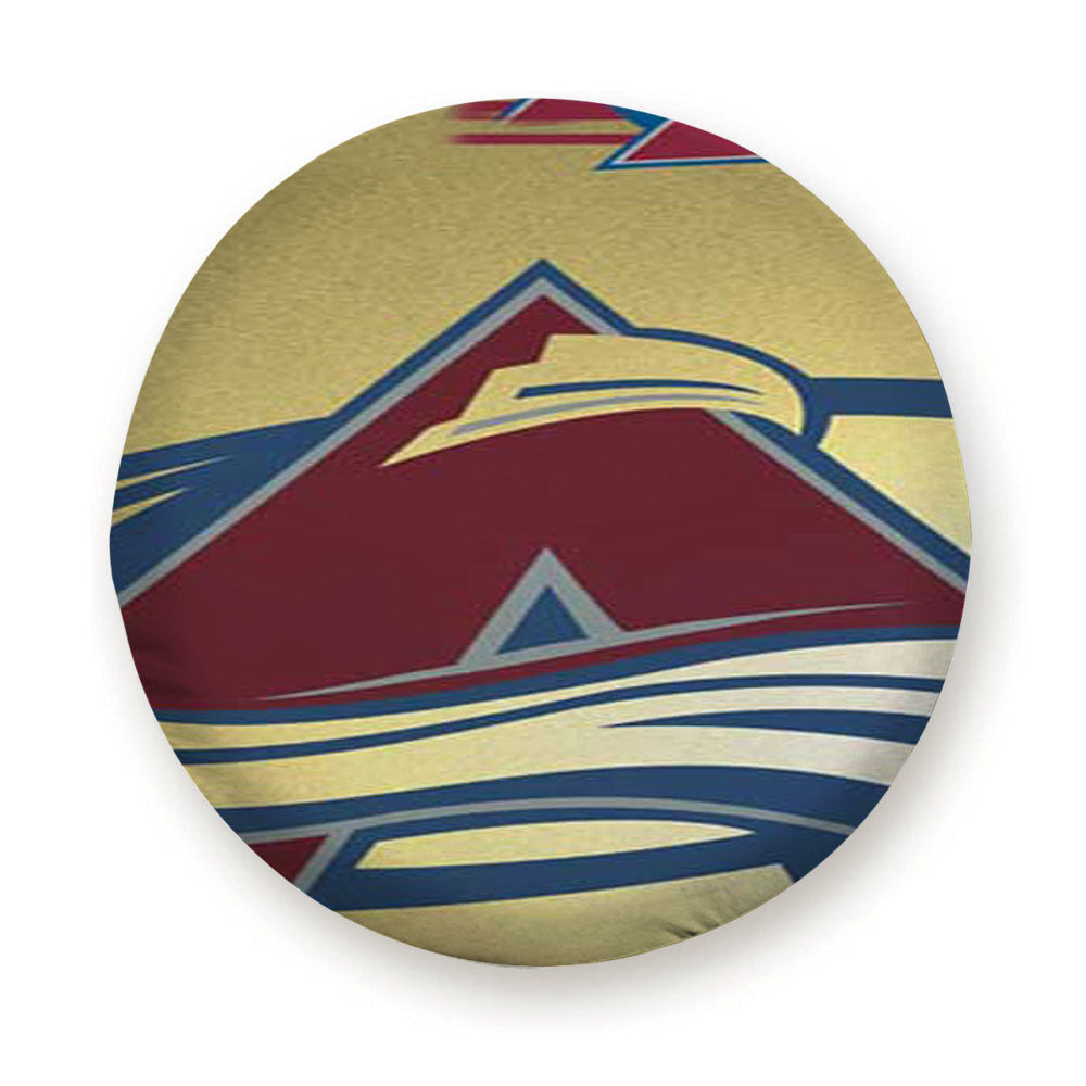 Colorado Avalanche Tan Fade Tire Cover