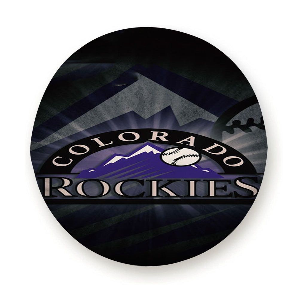 Colorado Rockies Baseball 7 Tire Cover