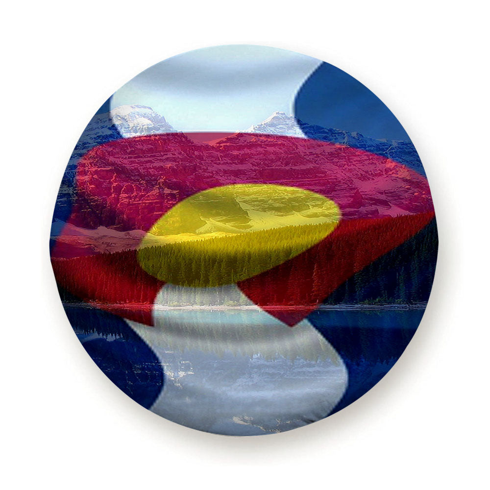 Colorado State Flag Tire Cover