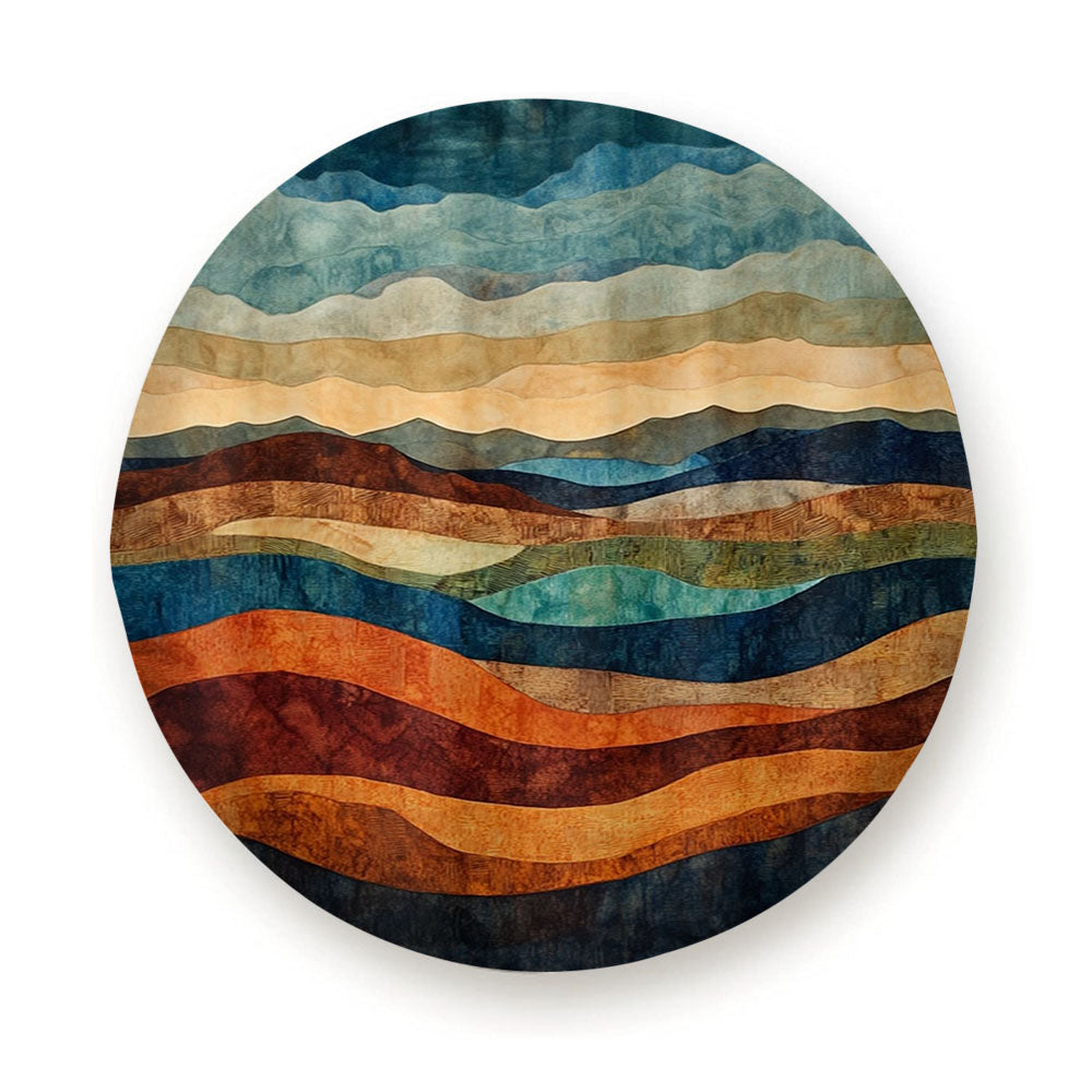 Colorful Abstract Tire Cover