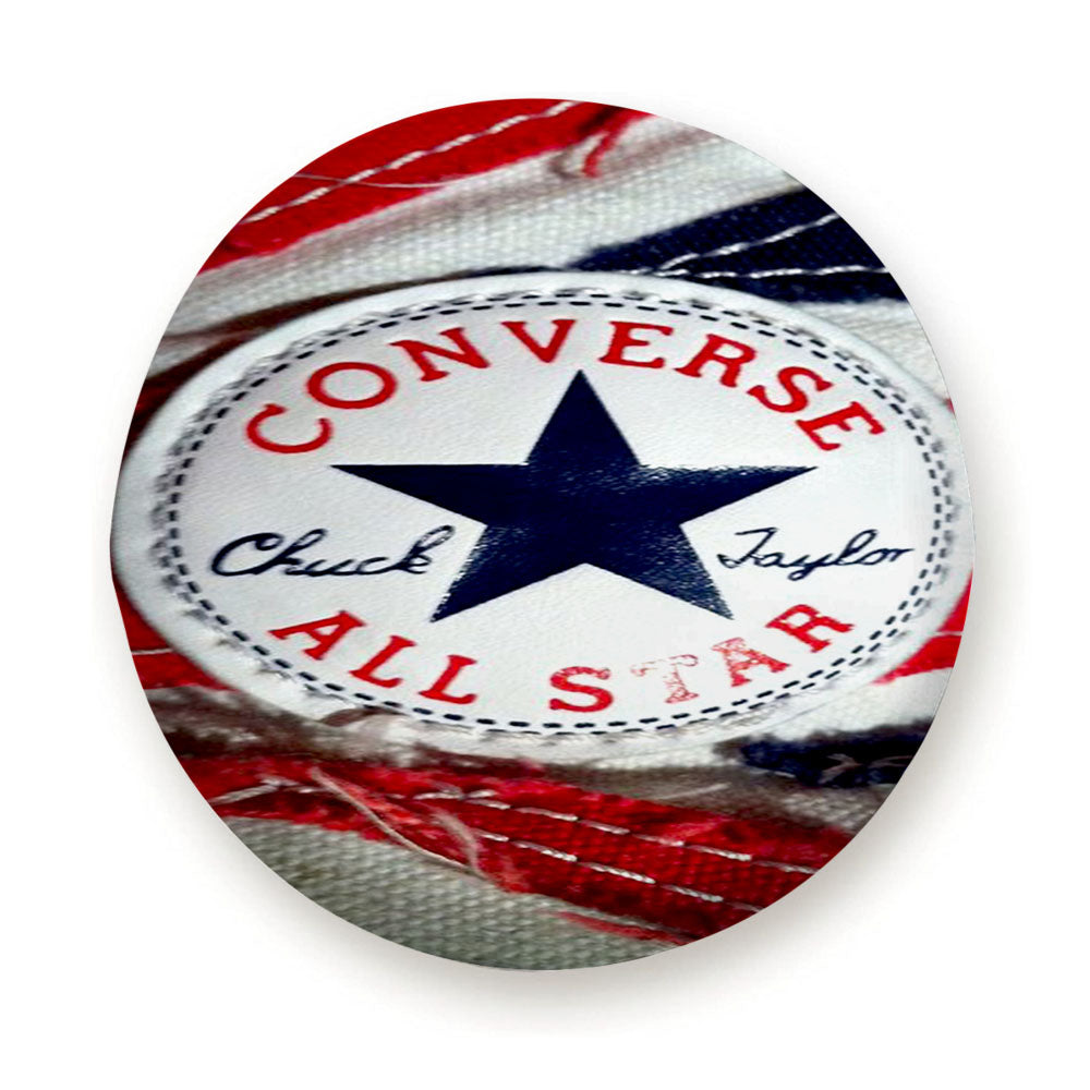 Converse All Star Chuck Taylor Red And Blue Flag Tire Cover