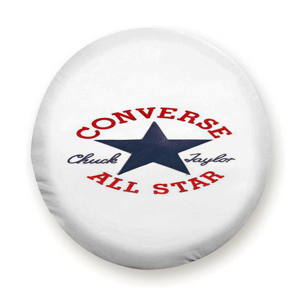 Converse In White Tire Cover