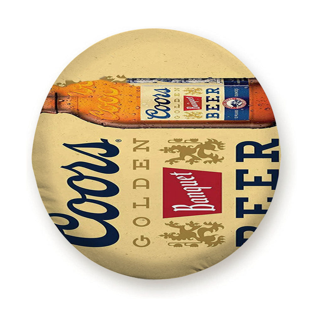 Coors Golden Banquet Beer Tire Cover