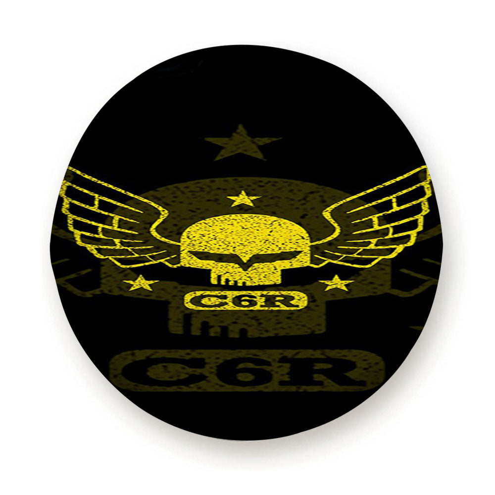 Corvette C6R Skull Tire Cover