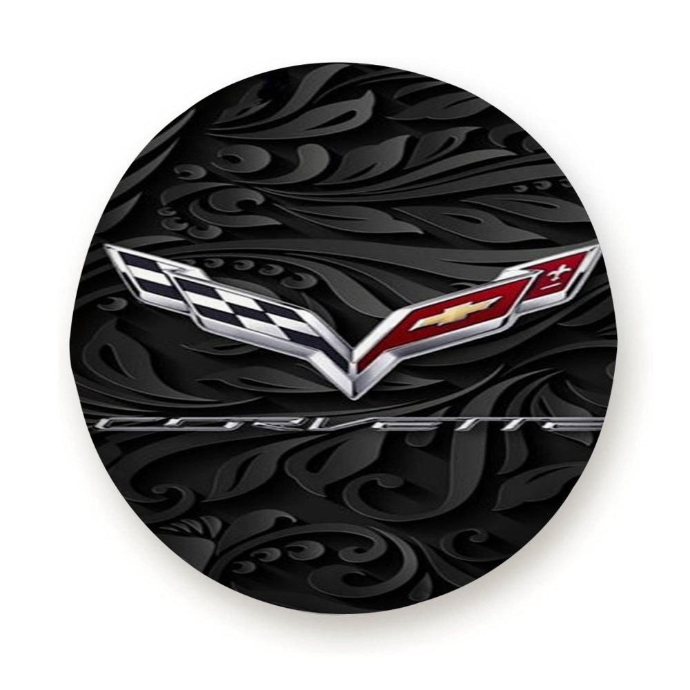 Corvette Chevy Symbol Tire Cover