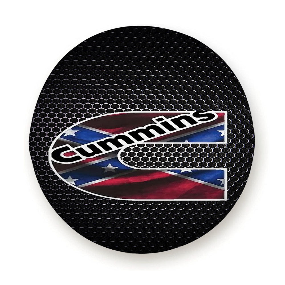 Cummins American Carbon Fiber Tire Cover