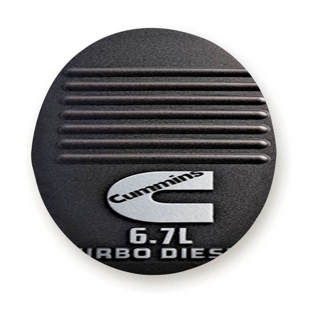 Cummins Turbo Diesel Engine Tire Cover
