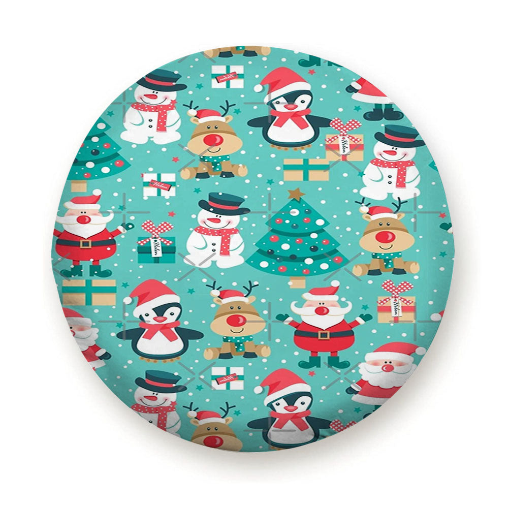 Cute Christmas Tire Cover