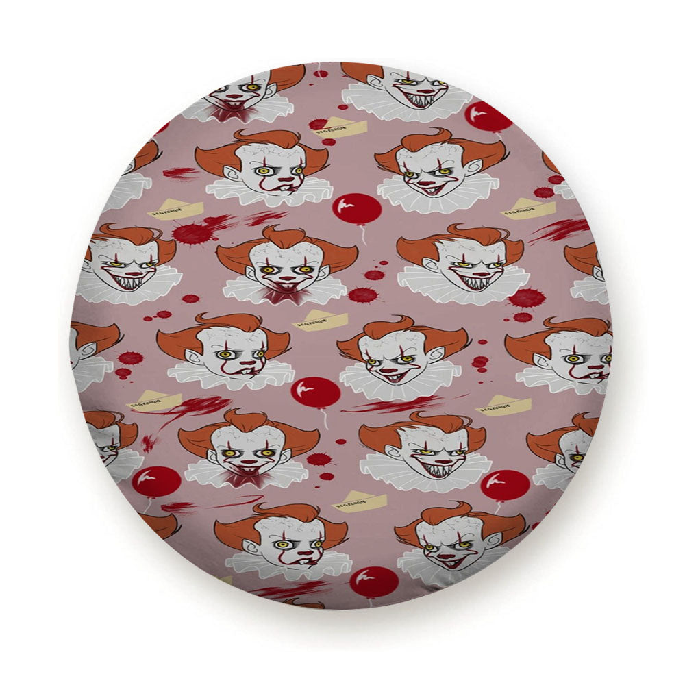 Cute Pennywise Pattern Art Collect Emoticon Tire Cover