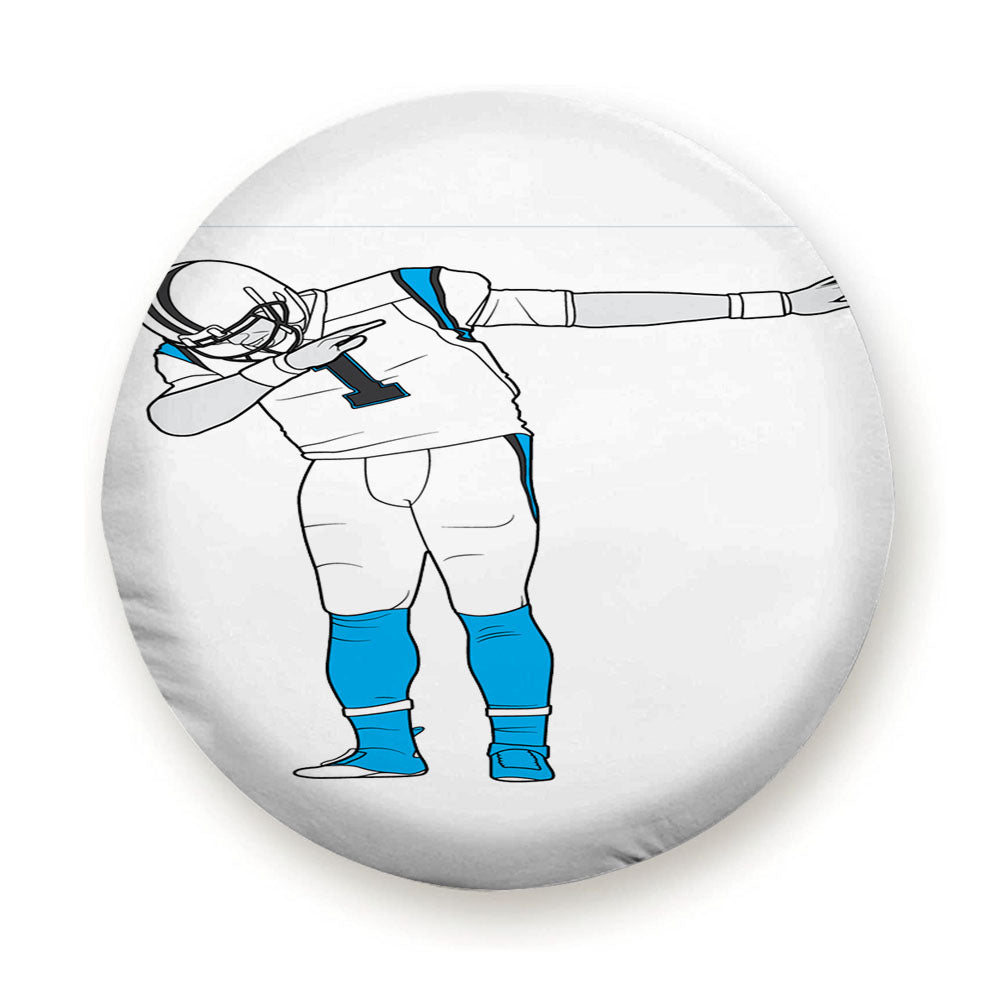 Dab Cam Newton Cartoon Tire Cover