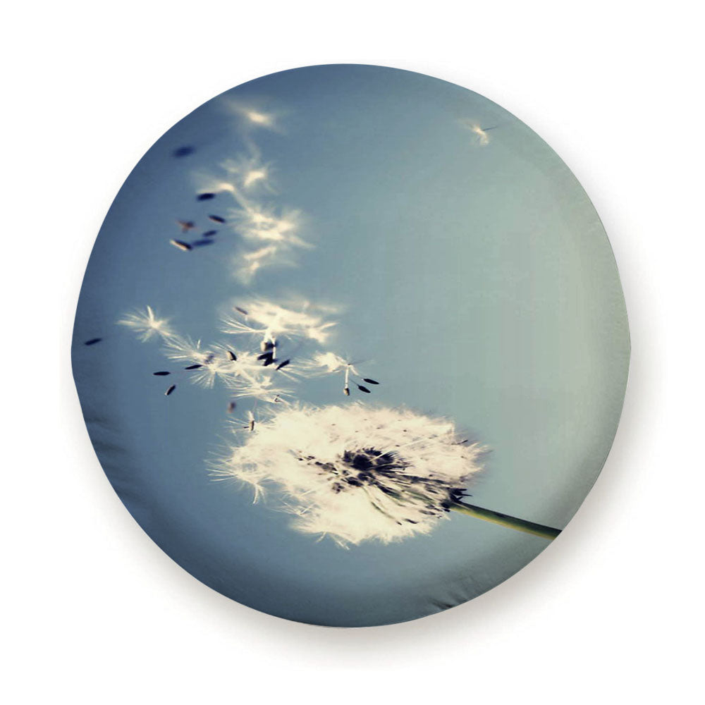Dandelion Flower Wish Cute Custom Tire Cover