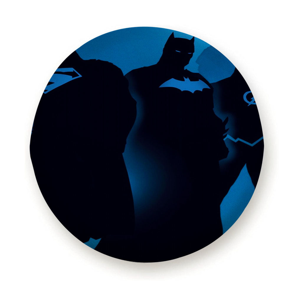 Dc Superheroes Dark Blue Vector Tire Cover