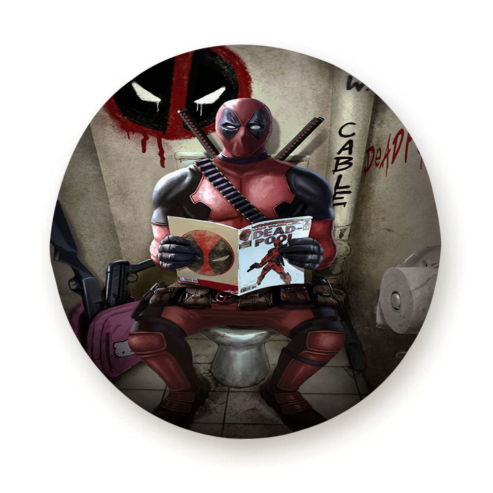 Deadpool Art Graphic Tire Cover