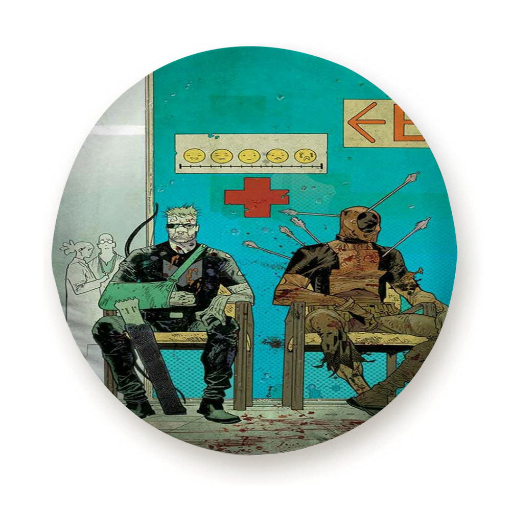 Deadpool Crazy Tire Cover