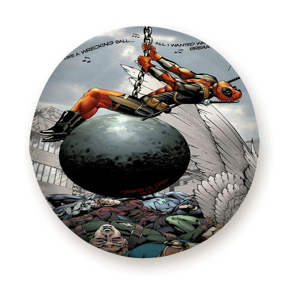 Deadpool Crazy Time Tire Cover