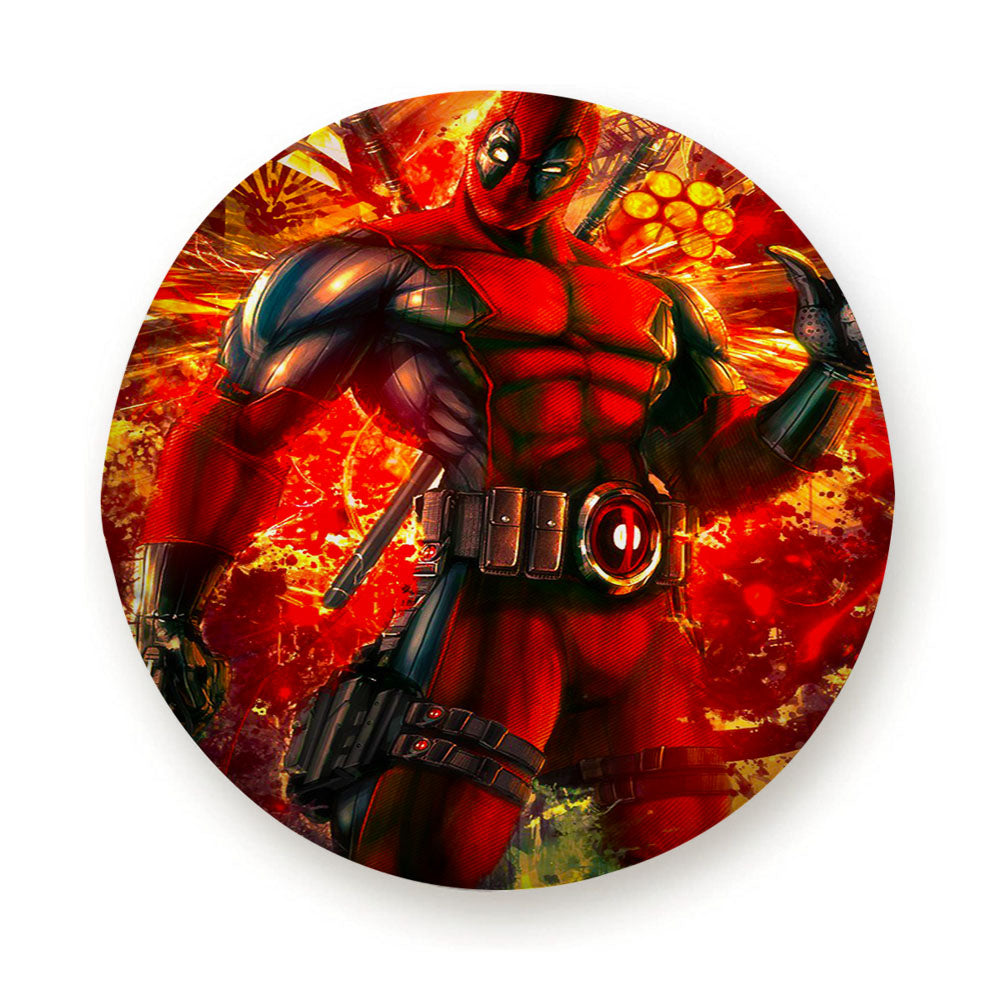 Deadpool Explode Tire Cover