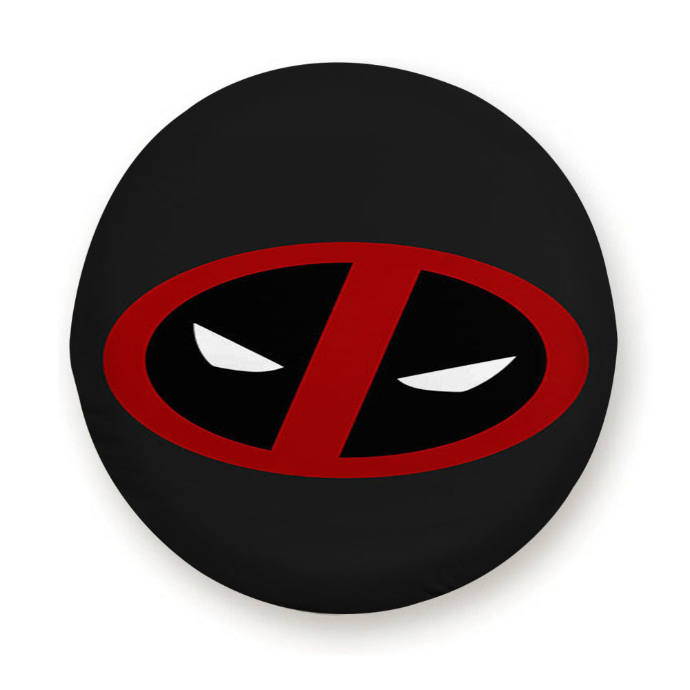 Deadpool Fool Logo Tire Cover