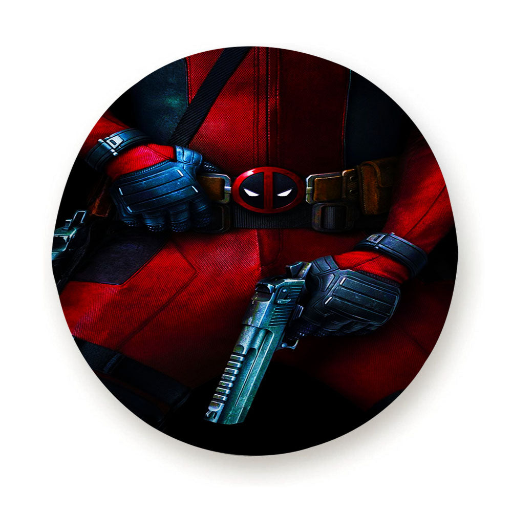 Deadpool Gun Belt Tire Cover