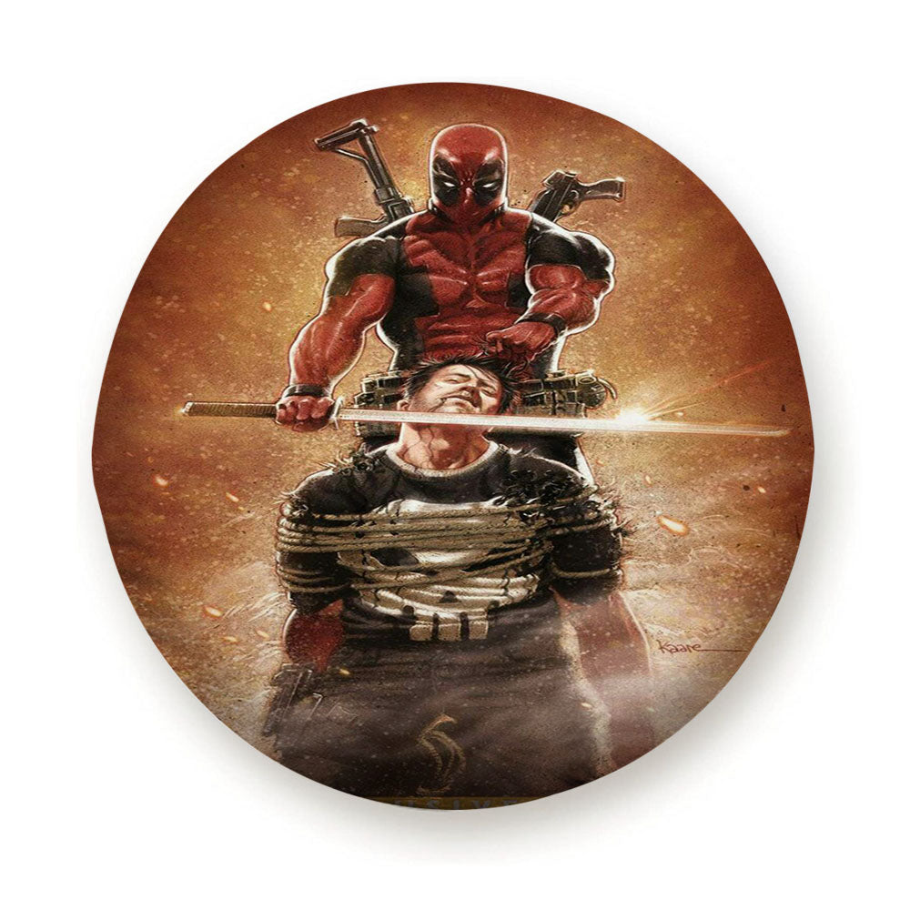 Deadpool Kill Tire Cover