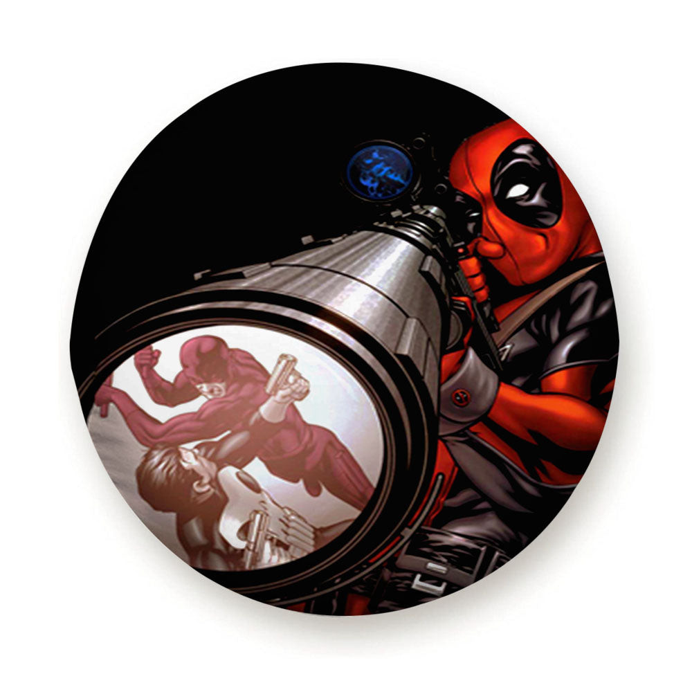 Deadpool Movie Tire Cover