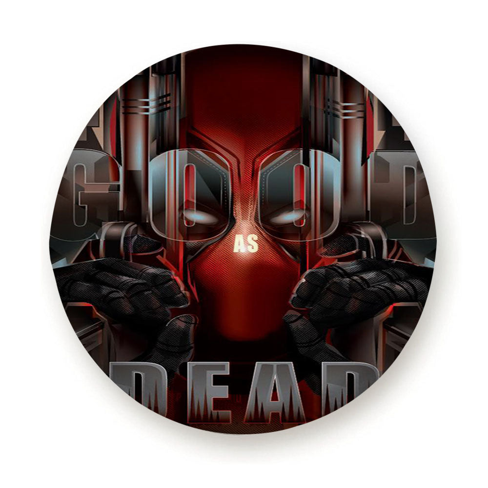Deadpool Poster Vector Tire Cover
