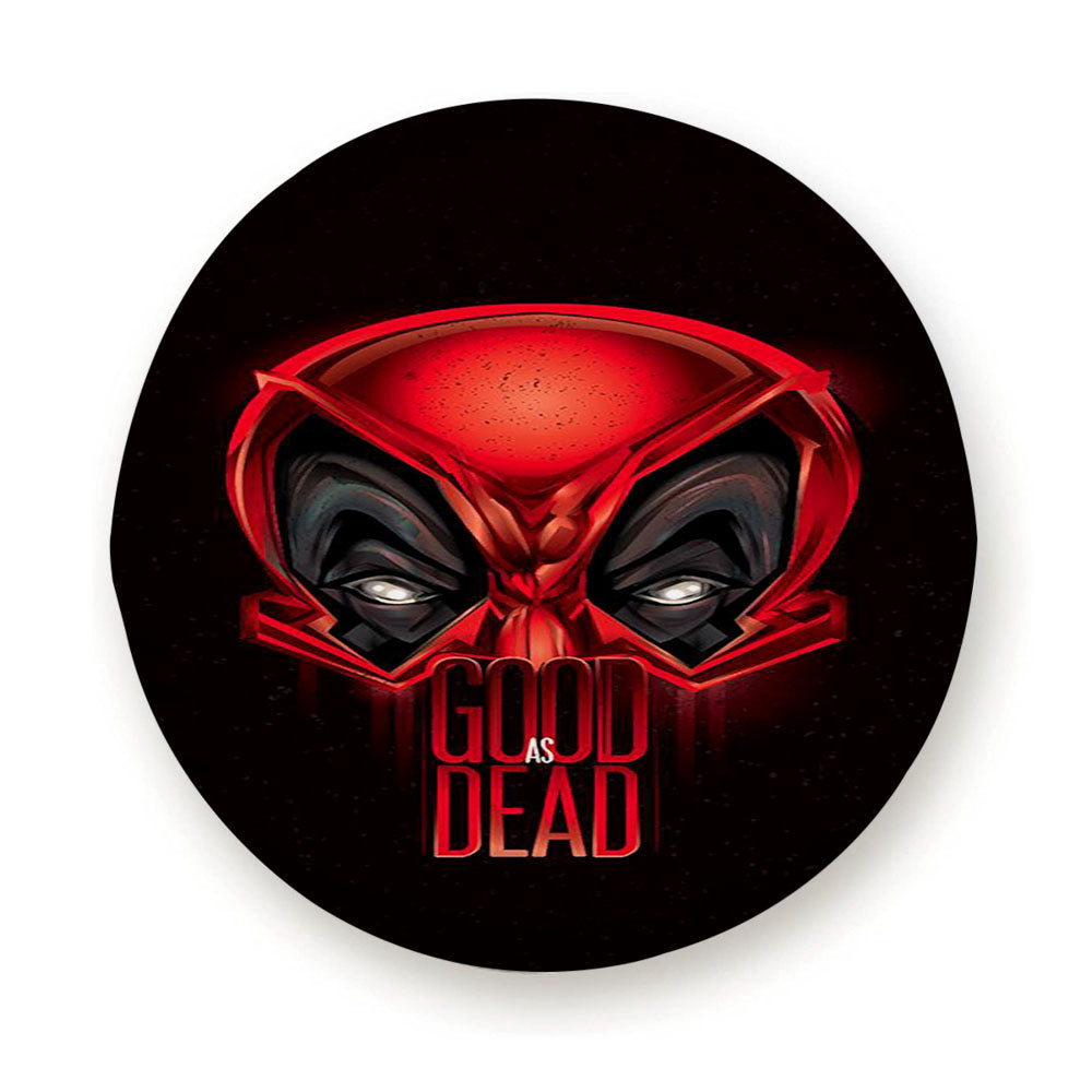 Deadpool Poster Vector 3 Tire Cover