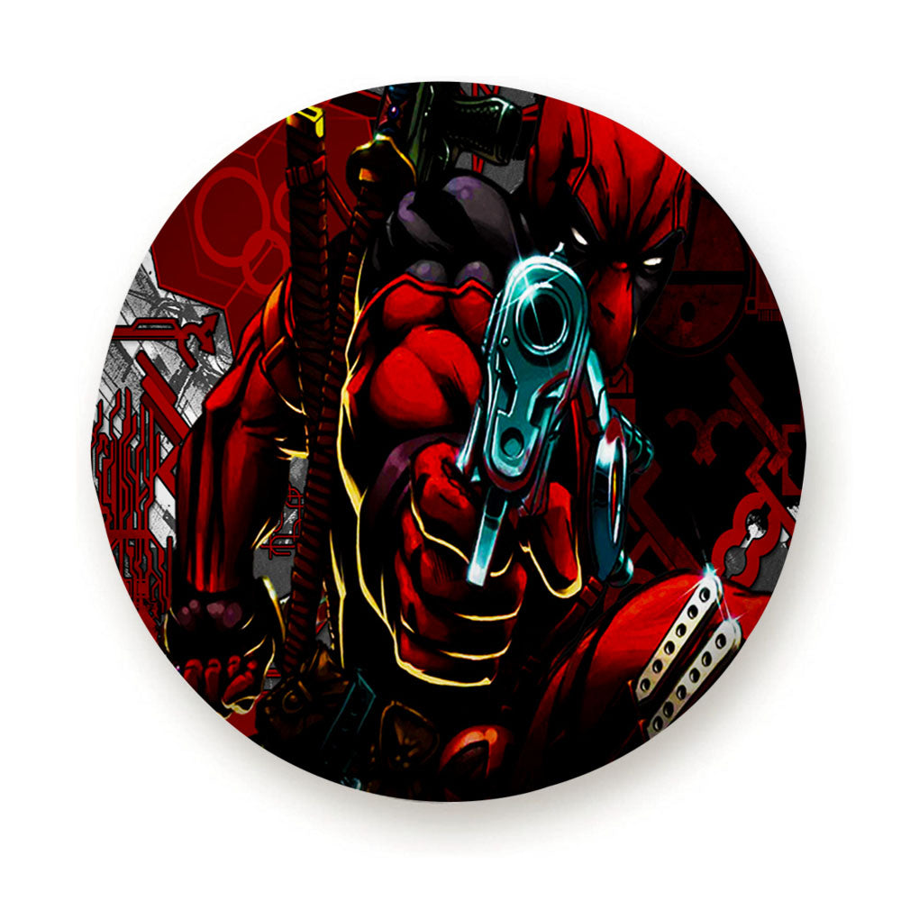 Deadpool Shoot'Em Tire Cover
