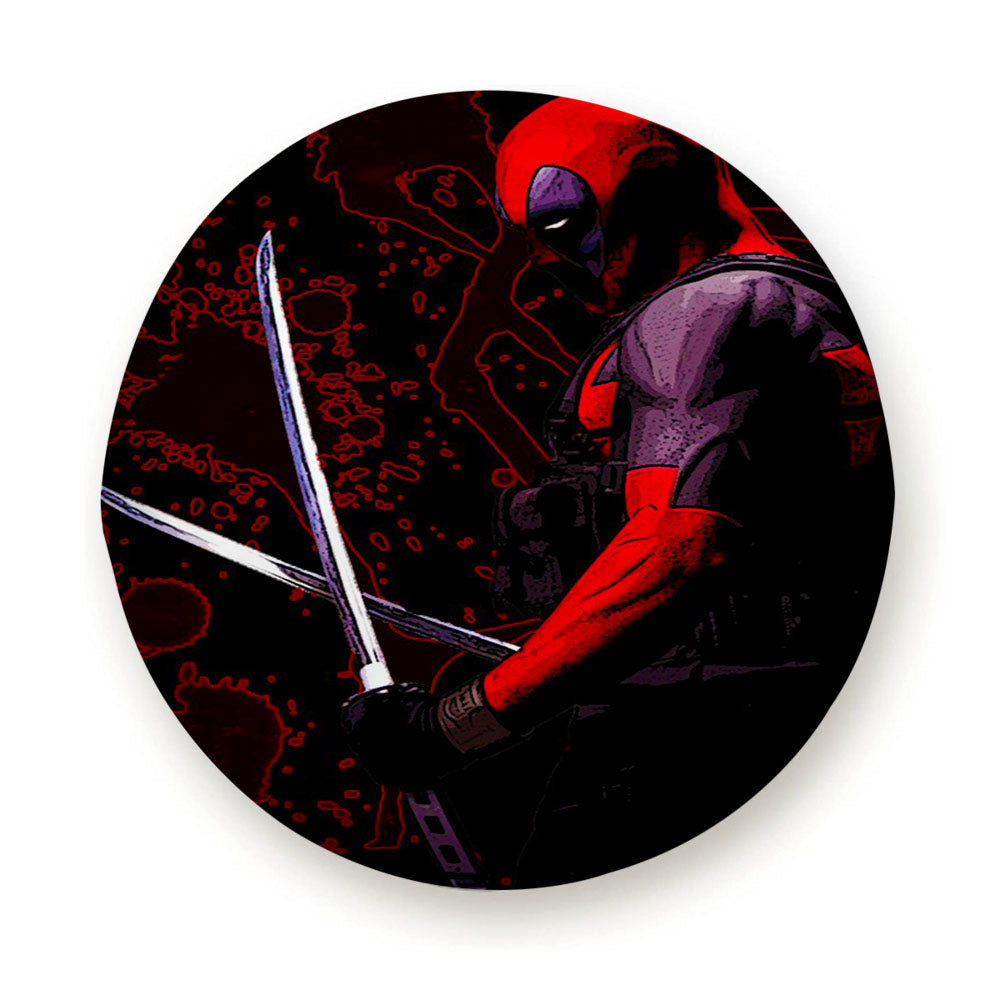 Deadpool Twin Sword Tire Cover