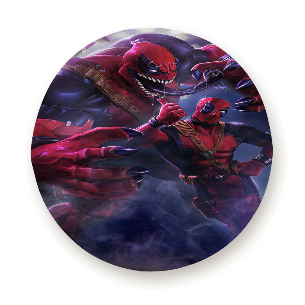 Deadpool Vs Venompool Tire Cover