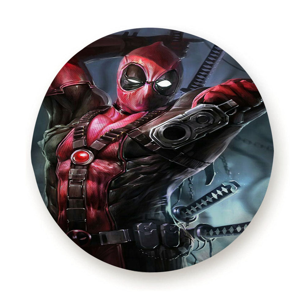 Deadpool W Tire Cover