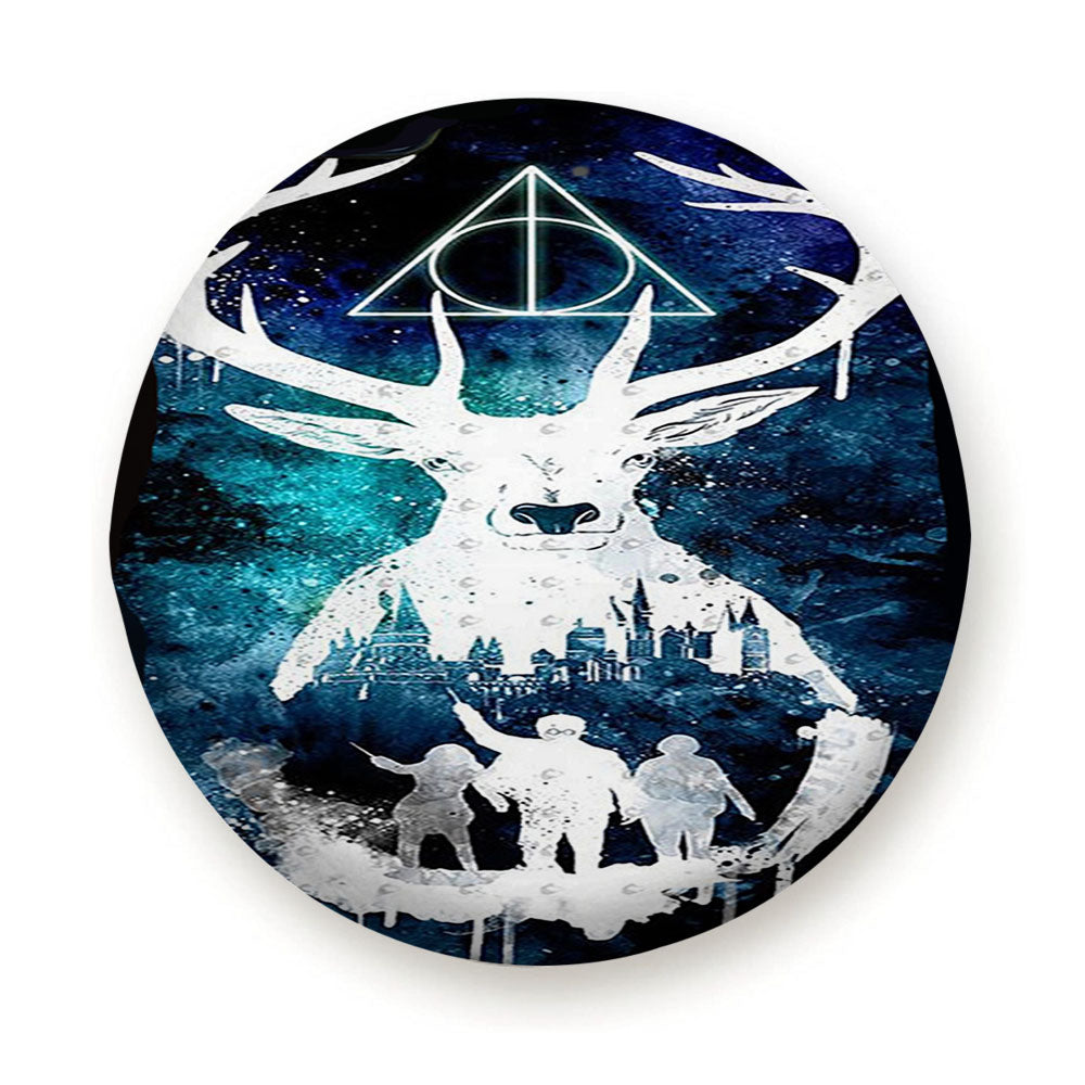 Deathly Hallows Harry Potter Aquarell Tire Cover