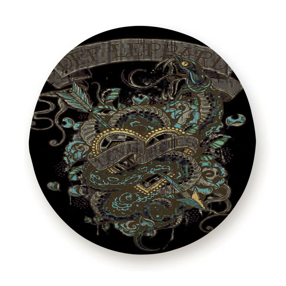 Def Leppard Logo Tire Cover