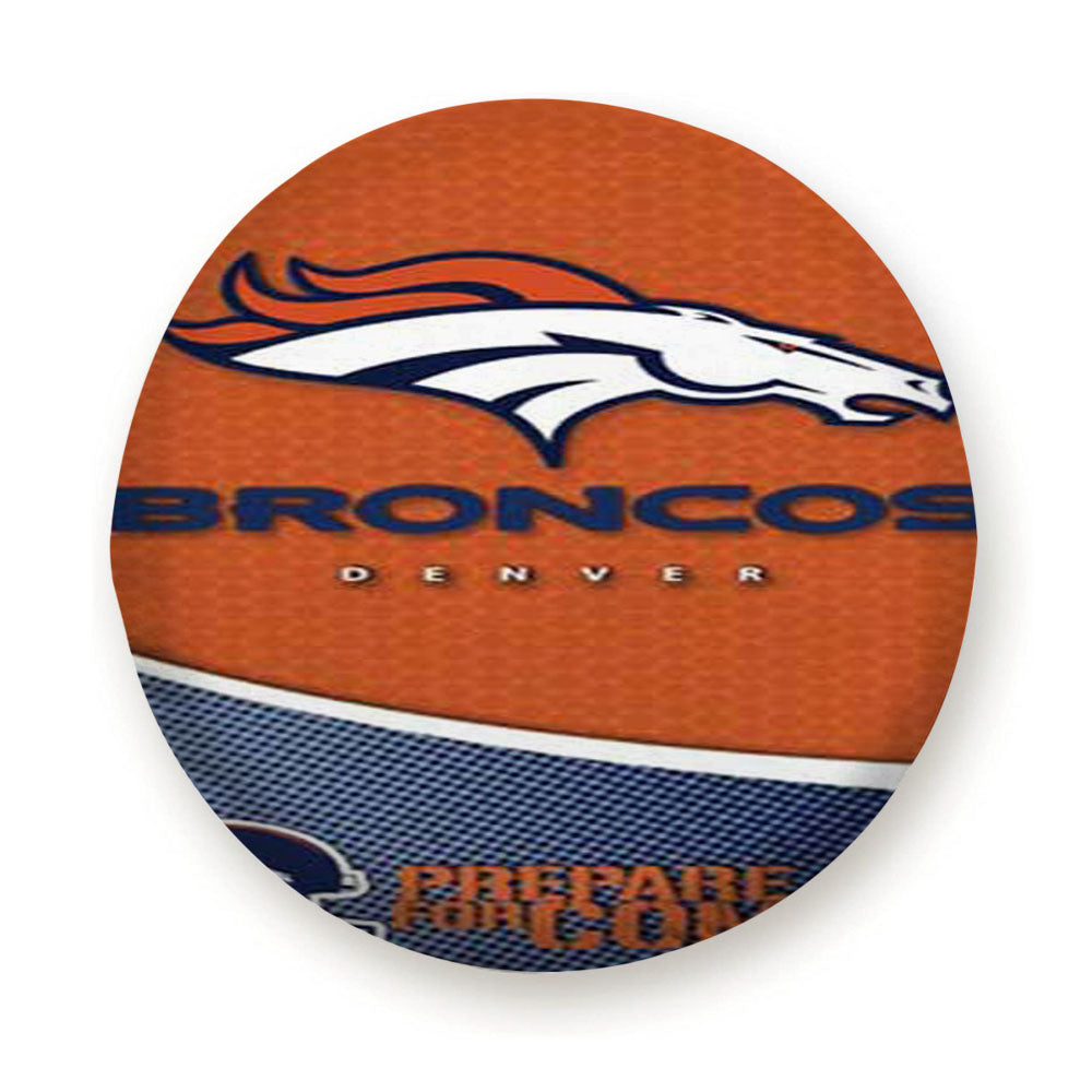 Denver Broncos Orange Blue Tire Cover