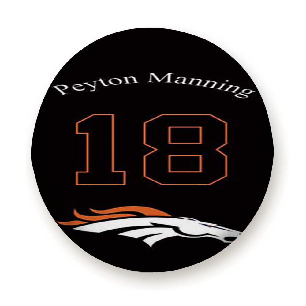 Denver Broncos P Manning Tire Cover