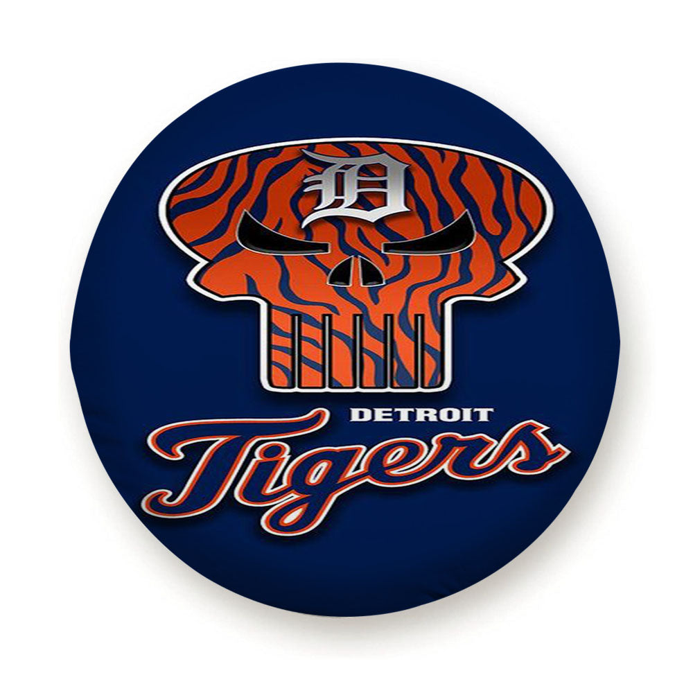 Detroit Tigers Punisher Style Tire Cover