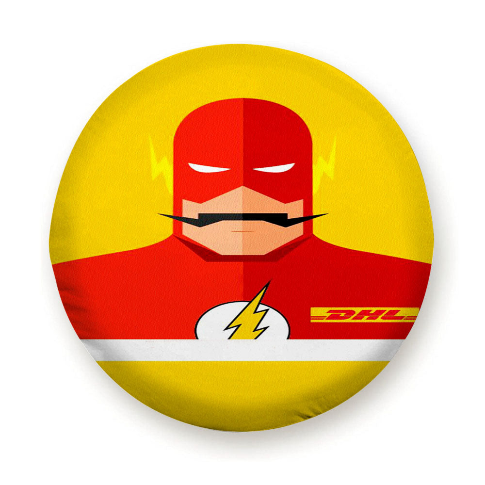 Dhl X Flash Dc Comics Tire Cover
