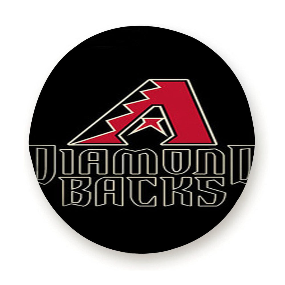 Diamond Backs Baseball Logo Black Tire Cover