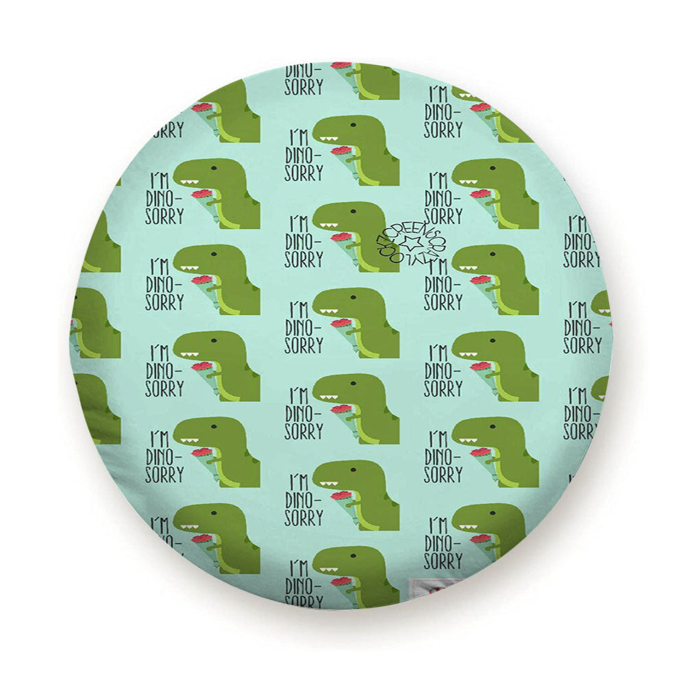 Dinosorry Pattern Tire Cover
