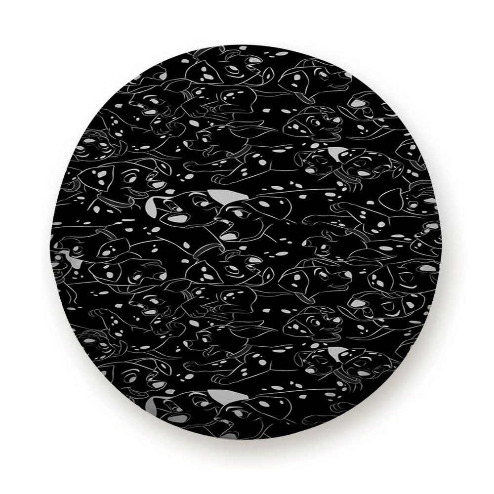 Disney 101 Dalmatians Family Pattern Black White Tire Cover