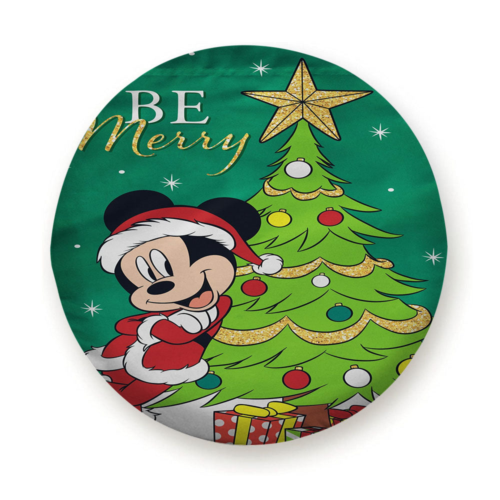 Disney Be Merry Santa Mickey Tire Cover
