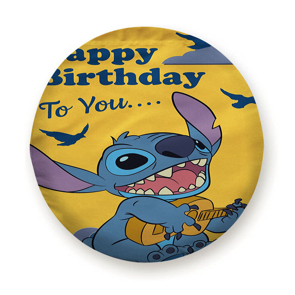 Disney Birthday Lilo And Stitch Tire Cover